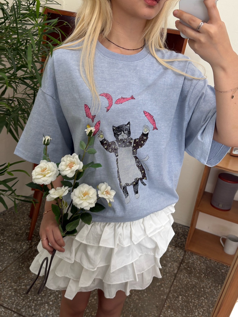 MINIQUEENS韓國直郵實拍女士新品熱賣職業推薦時尚休閑T恤MINIQUEENST恤