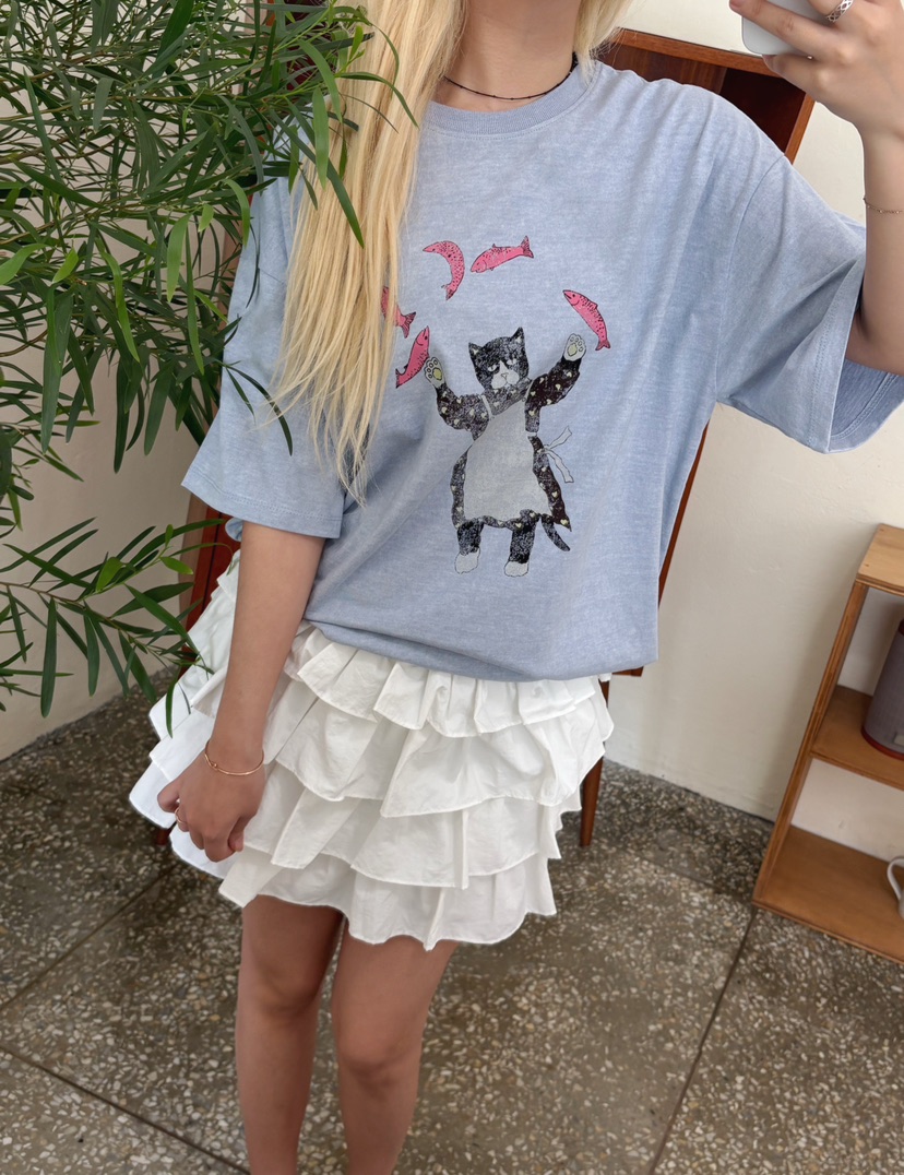 MINIQUEENS韓國直郵實拍女士新品熱賣職業推薦時尚休閑T恤MINIQUEENST恤