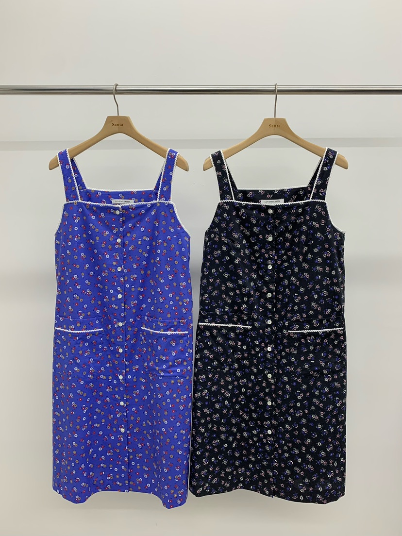 LOVE MY SANTA韓國直郵實拍女士新品時尚連衣裙花朵蕾絲Santa/LOVE MY SANTA連衣裙