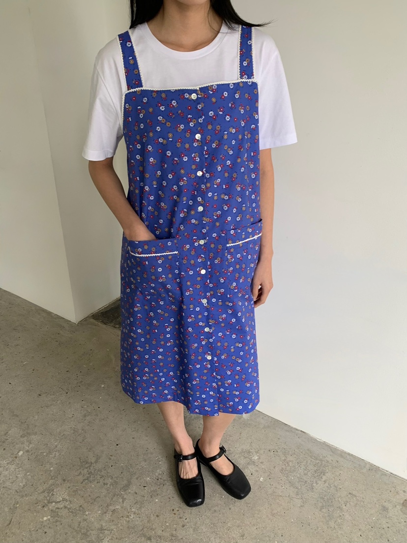 LOVE MY SANTA韓國直郵實拍女士新品時尚連衣裙花朵蕾絲Santa/LOVE MY SANTA連衣裙