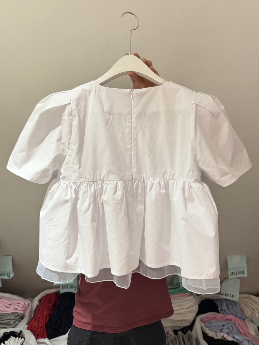 BELITA-L韓國東大門代購女裝新款人氣職業熱賣襯衫蕾絲衫BELITA-L襯衫/蕾絲衫