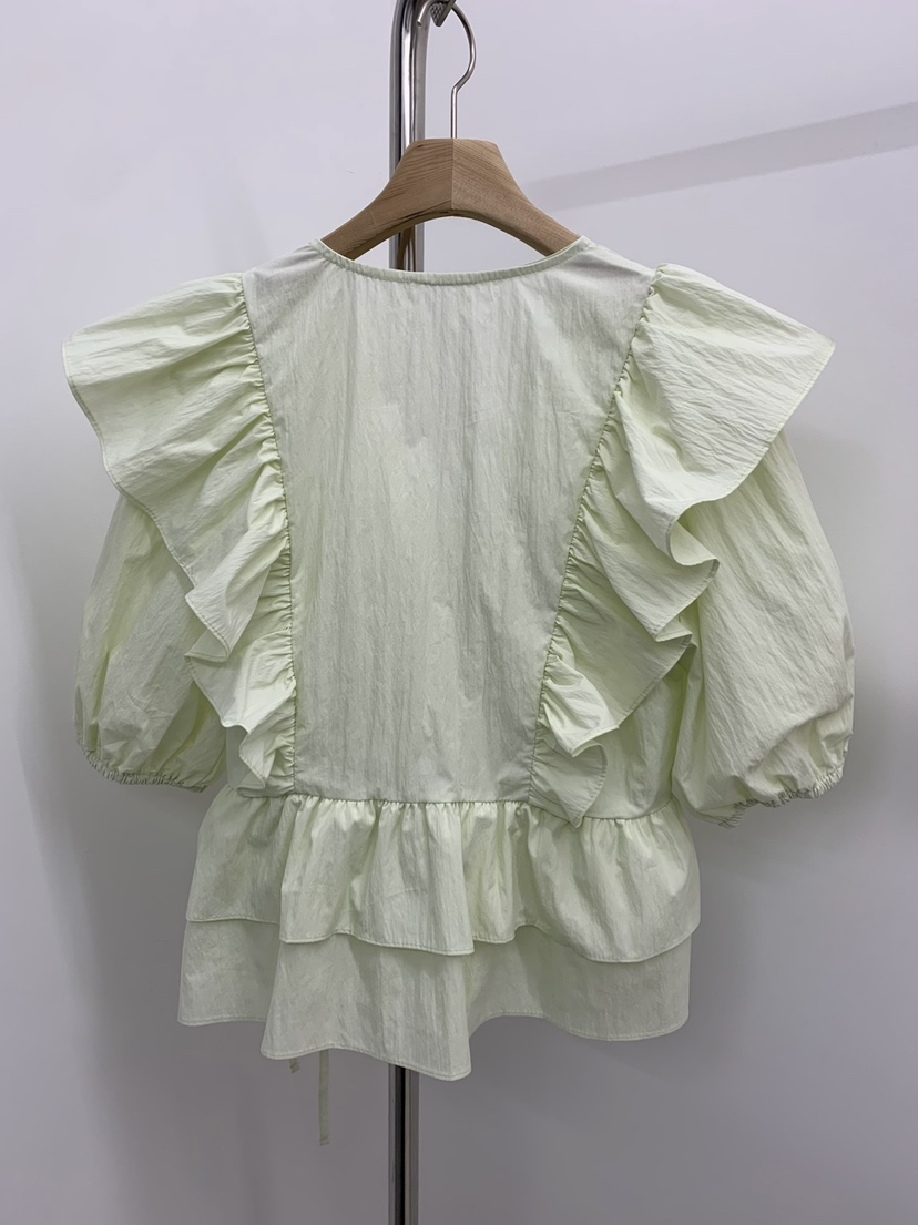 LOVE MY SANTA韓國直郵女裝新款26春夏人氣休閑襯衫蕾絲衫Santa/LOVE MY SANTA襯衫/蕾絲衫