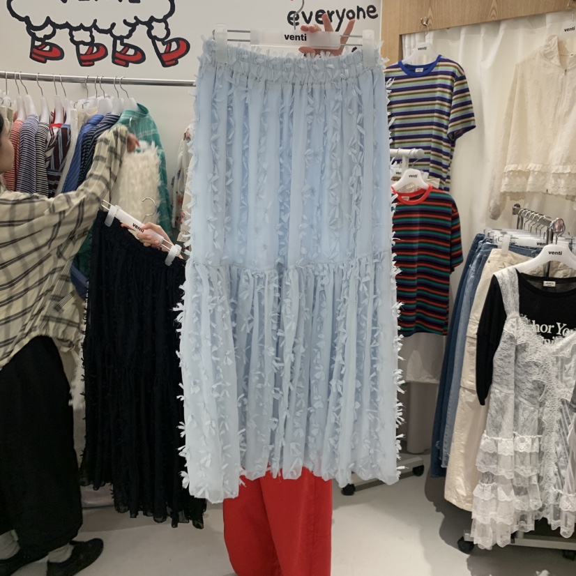 VENTI韓國東大門代購女裝新款時尚休閑推薦26春夏半身裙中短裙VENTI半身裙/中短裙圖色2