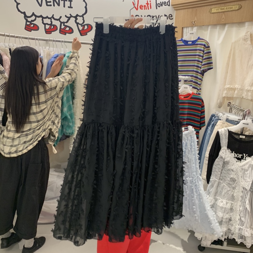 VENTI韓國東大門代購女裝新款時尚休閑推薦26春夏半身裙中短裙VENTI半身裙/中短裙圖色3