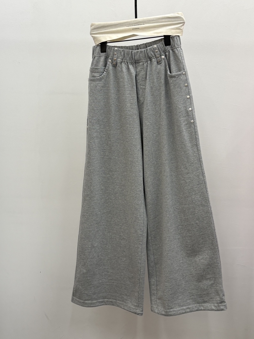 UNANSWERED-MYSTERY/FIFO韓國直郵實拍女士新品26春夏休閑褲UNANSWERED-MYSTERY/FIFO休閑褲圖色2