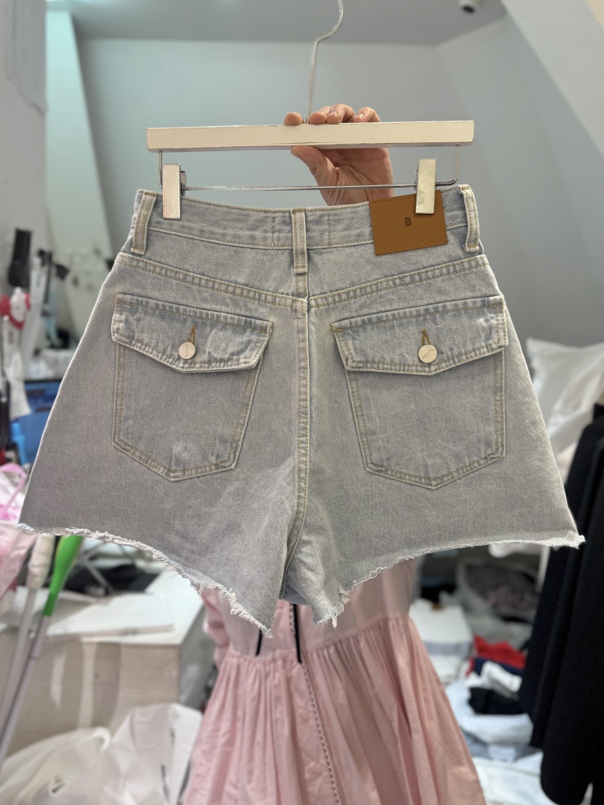 BELITA-L韓國直郵女裝新款職業熱賣休閑26春夏時尚短褲口袋BELITA-L短褲