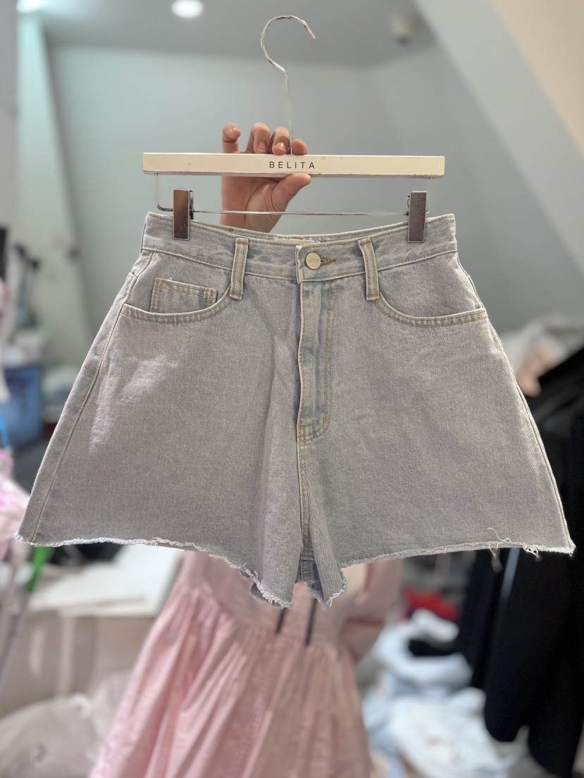 BELITA-L韓國直郵女裝新款職業熱賣休閑26春夏時尚短褲口袋BELITA-L短褲圖色1