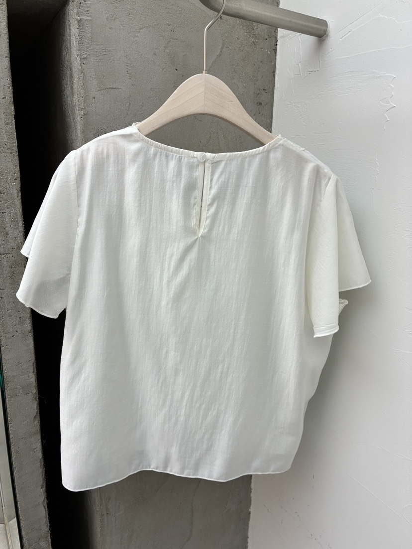 Verbena韓國直郵實拍女裝新品職業推薦時尚襯衫蕾絲衫蕾絲Verbena襯衫/蕾絲衫