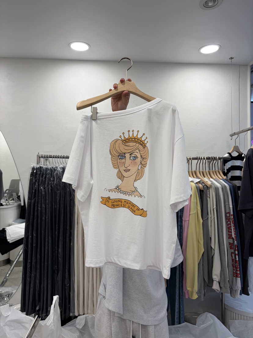 DELICATE韓國代購女裝新品休閑人氣時尚26春夏職業推薦T恤DELICATET恤圖色1