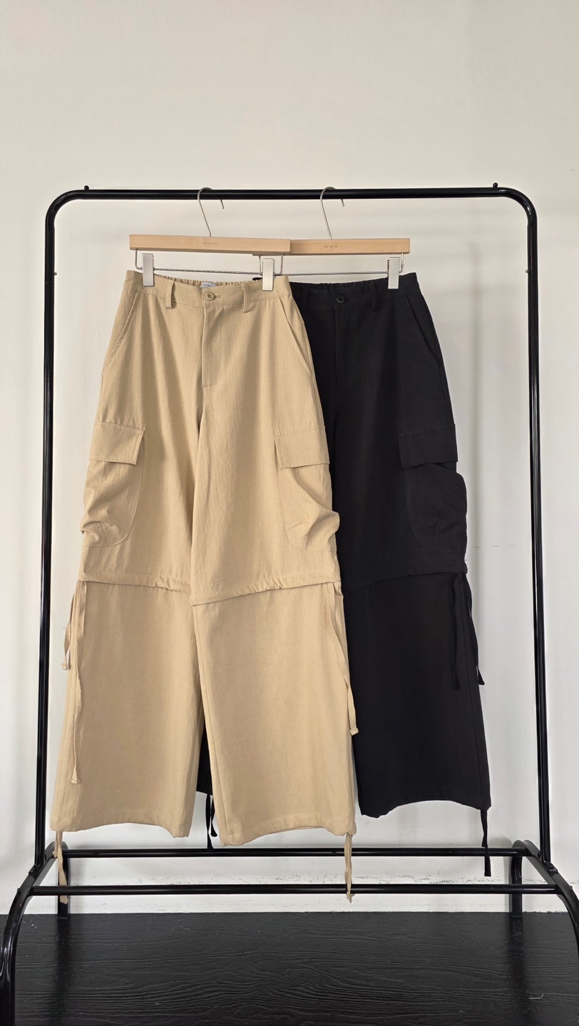 LIMLIMLIM韓國東大門直郵女士新款熱賣時尚人氣休閑褲可拆卸LIM LIM LIM休閑褲