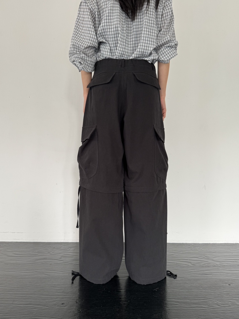 LIMLIMLIM韓國東大門直郵女士新款熱賣時尚人氣休閑褲可拆卸LIM LIM LIM休閑褲