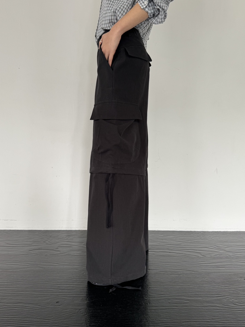 LIMLIMLIM韓國東大門直郵女士新款熱賣時尚人氣休閑褲可拆卸LIM LIM LIM休閑褲