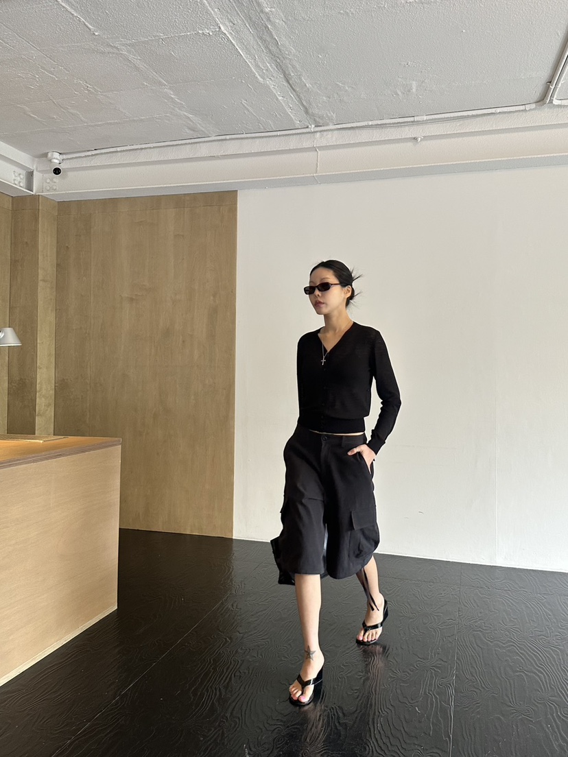 LIMLIMLIM韓國東大門直郵女士新款熱賣時尚人氣休閑褲可拆卸LIM LIM LIM休閑褲