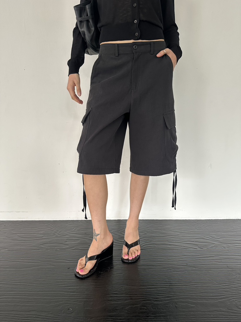 LIMLIMLIM韓國東大門直郵女士新款熱賣時尚人氣休閑褲可拆卸LIM LIM LIM休閑褲