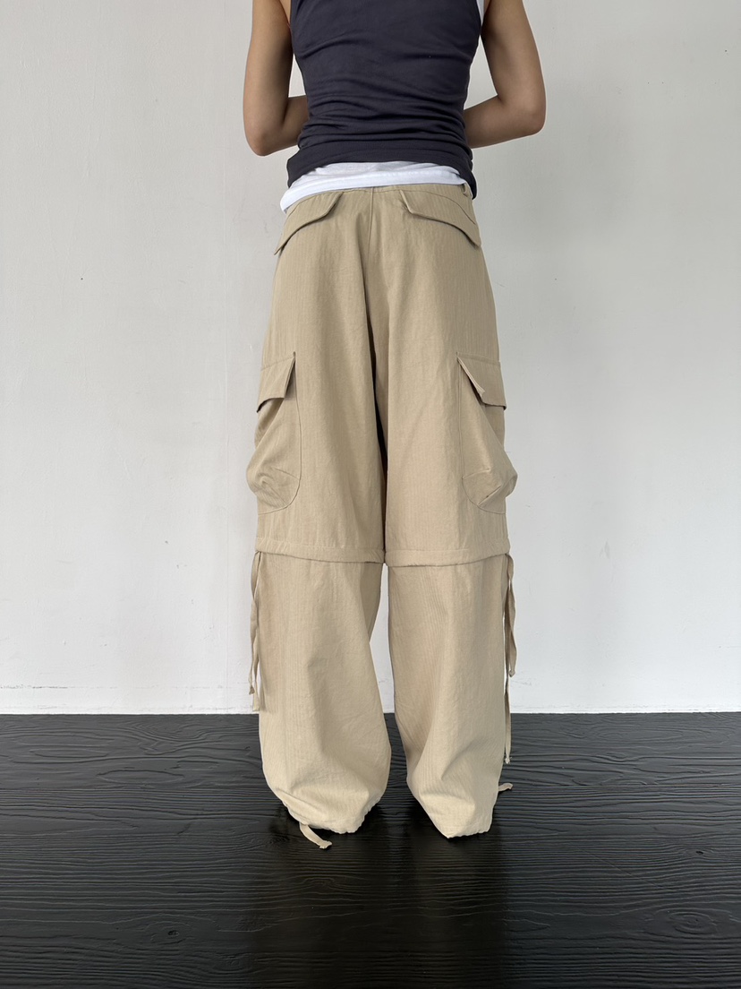 LIMLIMLIM韓國東大門直郵女士新款熱賣時尚人氣休閑褲可拆卸LIM LIM LIM休閑褲