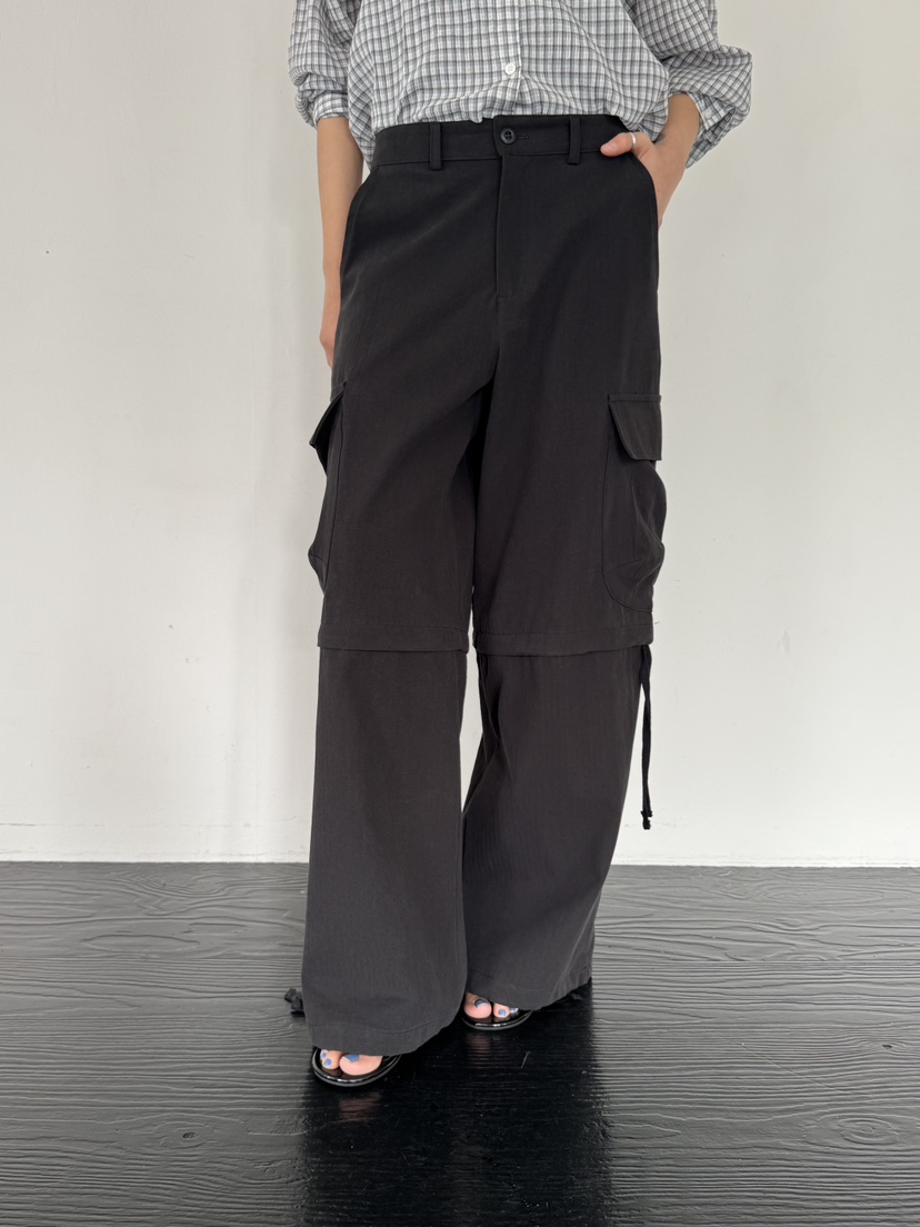 LIMLIMLIM韓國東大門直郵女士新款熱賣時尚人氣休閑褲可拆卸LIM LIM LIM休閑褲圖色2