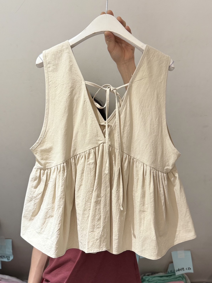 BELITA-L韓國代購女士新品時尚人氣26春夏熱賣休閑吊帶背心BELITA-L吊帶/背心