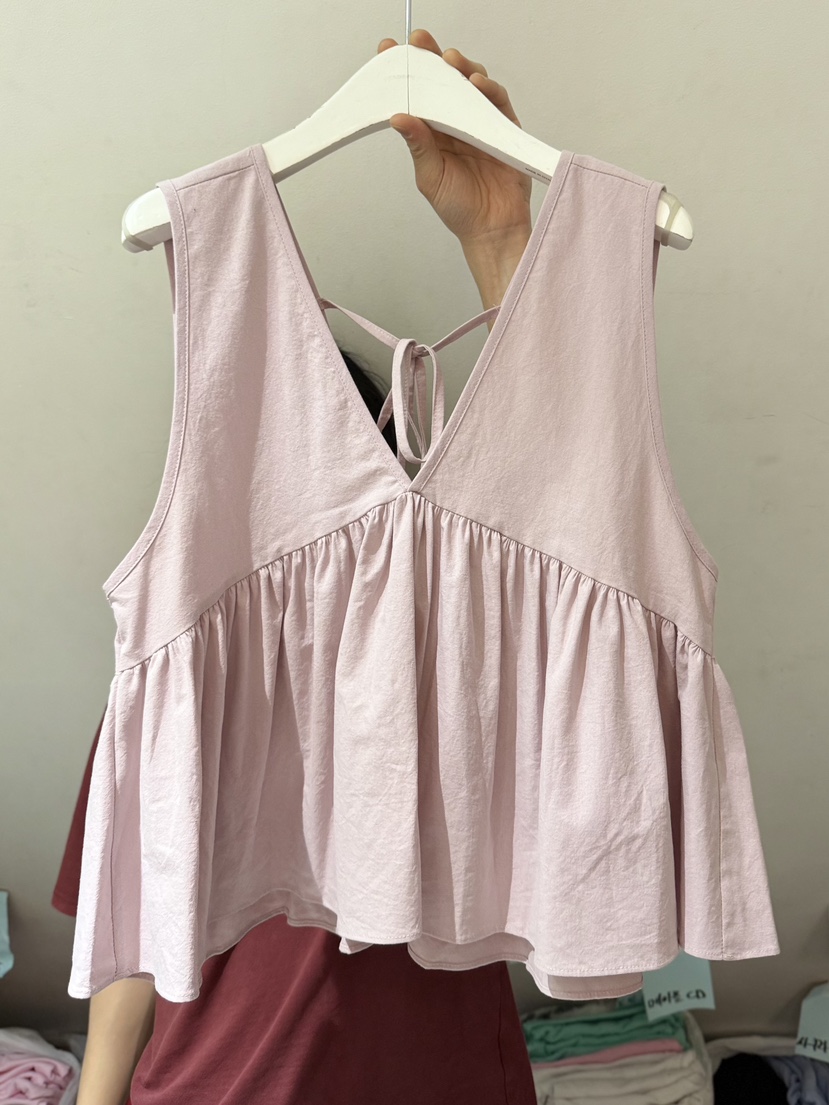 BELITA-L韓國代購女士新品時尚人氣26春夏熱賣休閑吊帶背心BELITA-L吊帶/背心圖色2