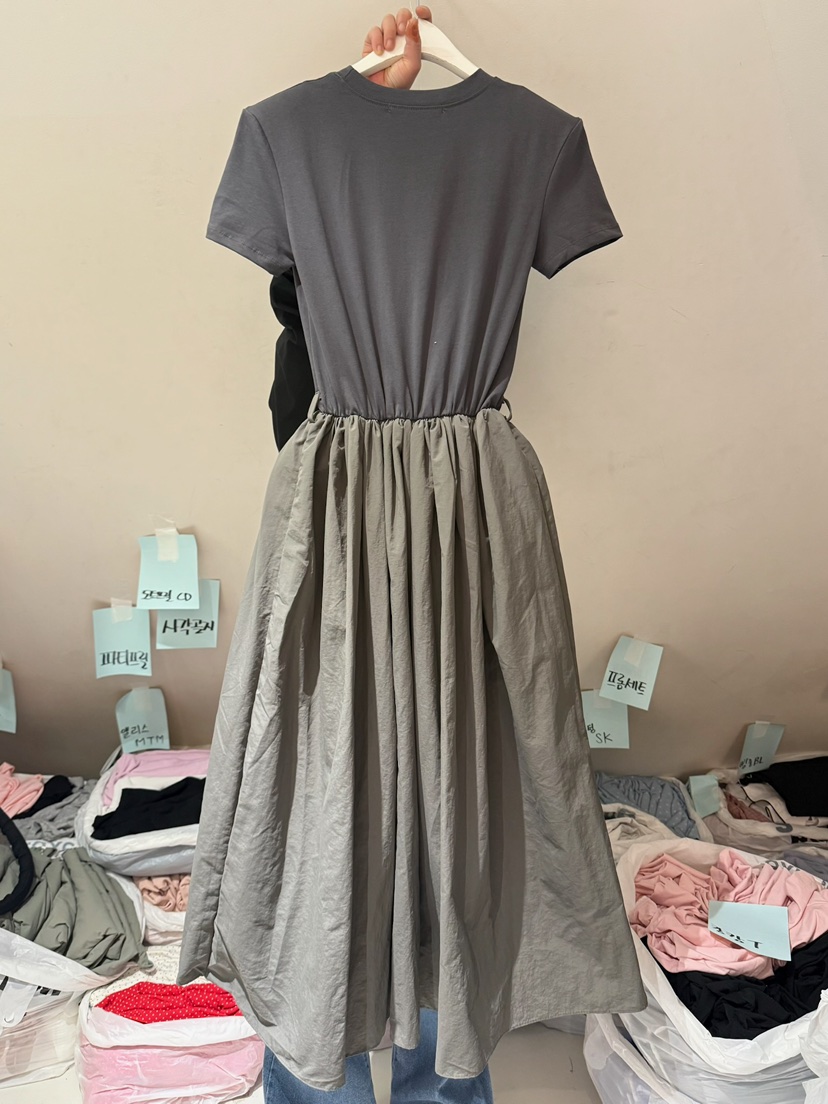 BELITA-L韓國東大門代購女士新品26春夏人氣連衣裙含腰帶BELITA-L連衣裙