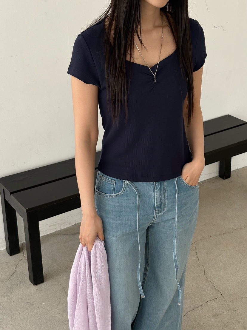 Verbena韓國東大門直郵女裝新款休閑職業熱賣推薦人氣T恤VerbenaT恤