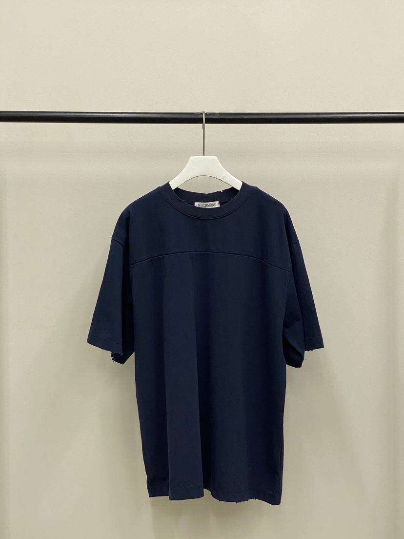 MUCH MORE/JACKPOT韓國直郵女士新品熱賣休閑職業時尚T恤MUCH MORE/JACKPOTT恤圖色5深藍色