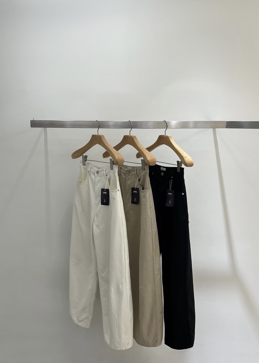 ONESTASTE韓國東大門代購女裝新款職業26春夏休閑褲天絲棉TASTE/ONESTASTE休閑褲