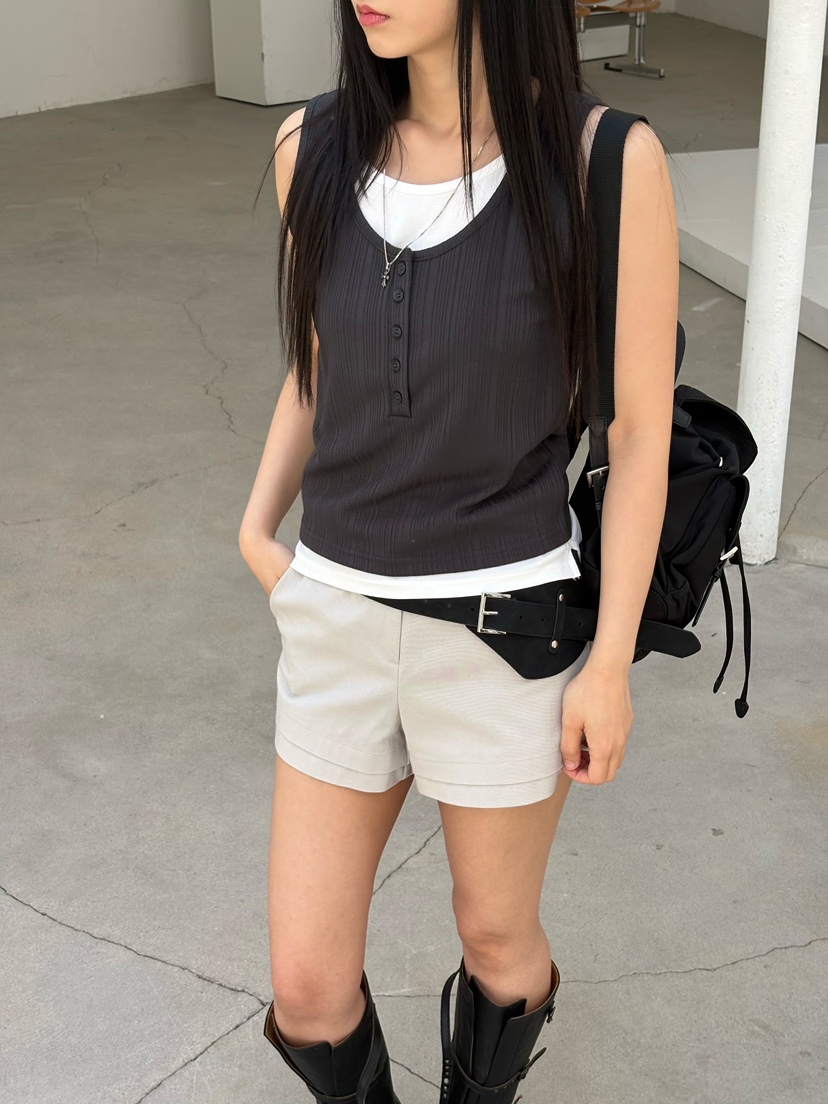 Verbena韓國東大門直郵女士新品26春夏職業熱賣人氣吊帶背心Verbena吊帶/背心