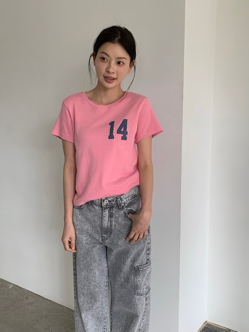 LOVE MY SANTA韓國直郵實拍女士新品休閑推薦人氣時尚T恤Santa/LOVE MY SANTAT恤圖色2