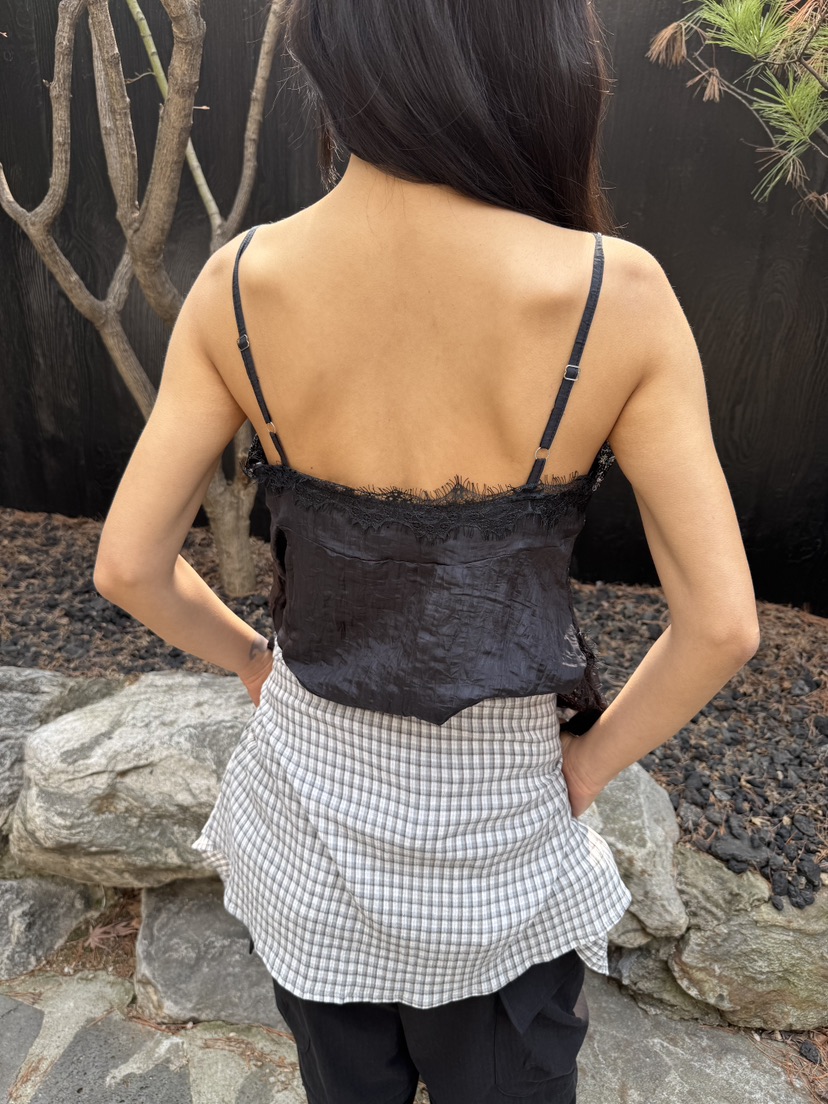 LIMLIMLIM韓國直郵女士新款時尚熱賣26春夏職業休閑吊帶背心LIM LIM LIM吊帶/背心