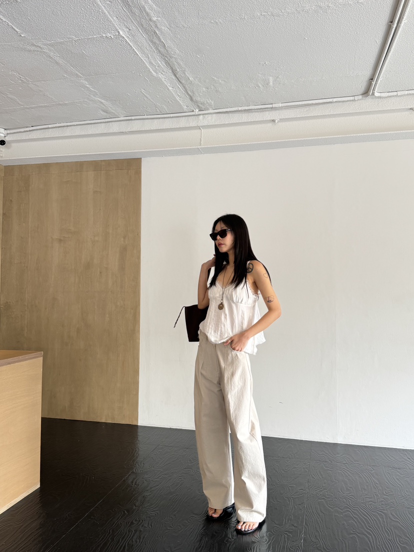 LIMLIMLIM韓國直郵女士新款時尚熱賣26春夏職業休閑吊帶背心LIM LIM LIM吊帶/背心