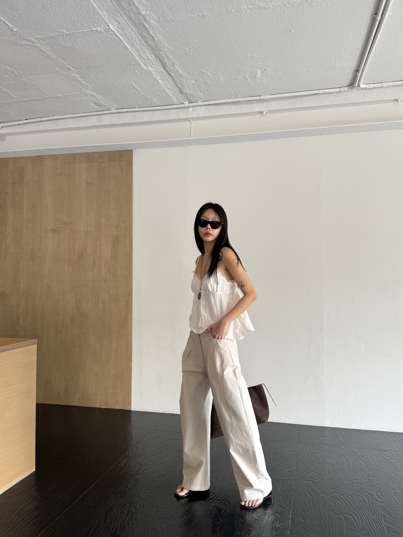 LIMLIMLIM韓國直郵女士新款時尚熱賣26春夏職業休閑吊帶背心LIM LIM LIM吊帶/背心