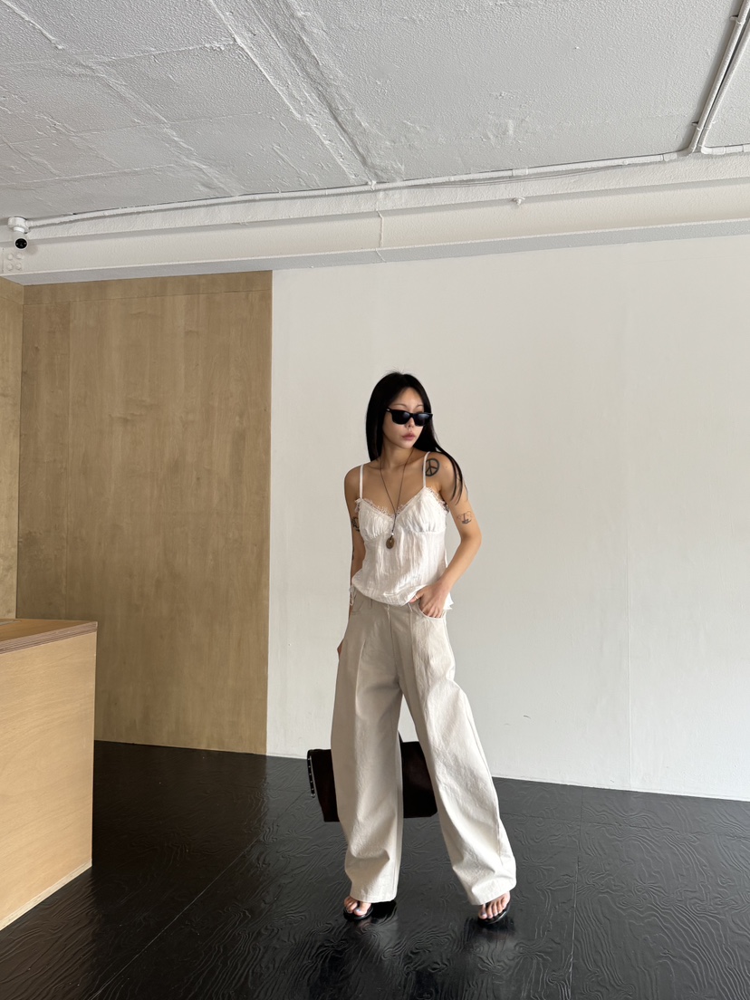 LIMLIMLIM韓國直郵女士新款時尚熱賣26春夏職業休閑吊帶背心LIM LIM LIM吊帶/背心