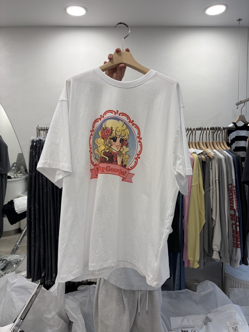 DELICATE韓國直郵實拍女裝新品26春夏人氣職業推薦時尚T恤DELICATET恤圖色1