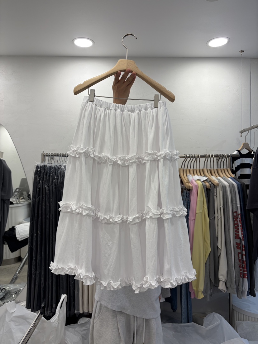 DELICATE韓國代購女裝新款時尚26春夏熱賣休閑人氣職業長裙DELICATE長裙