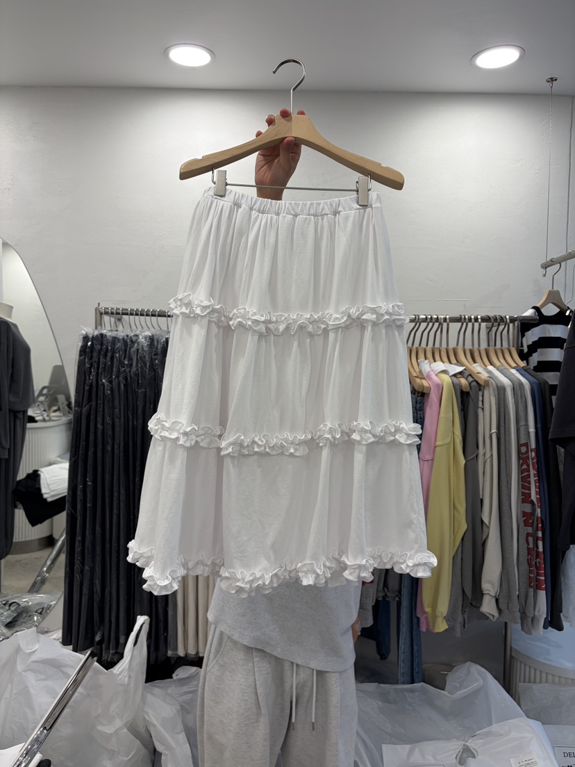 DELICATE韓國代購女裝新款時尚26春夏熱賣休閑人氣職業長裙DELICATE長裙圖色1