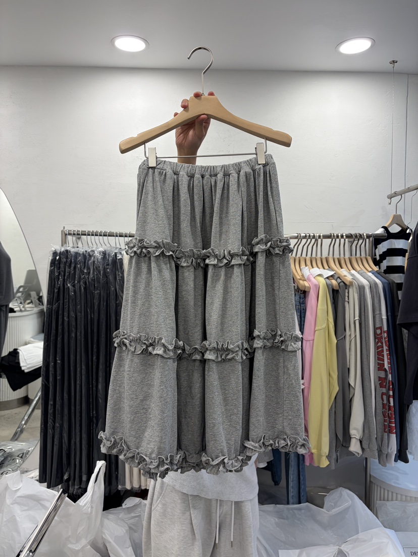 DELICATE韓國代購女裝新款時尚26春夏熱賣休閑人氣職業長裙DELICATE長裙圖色2