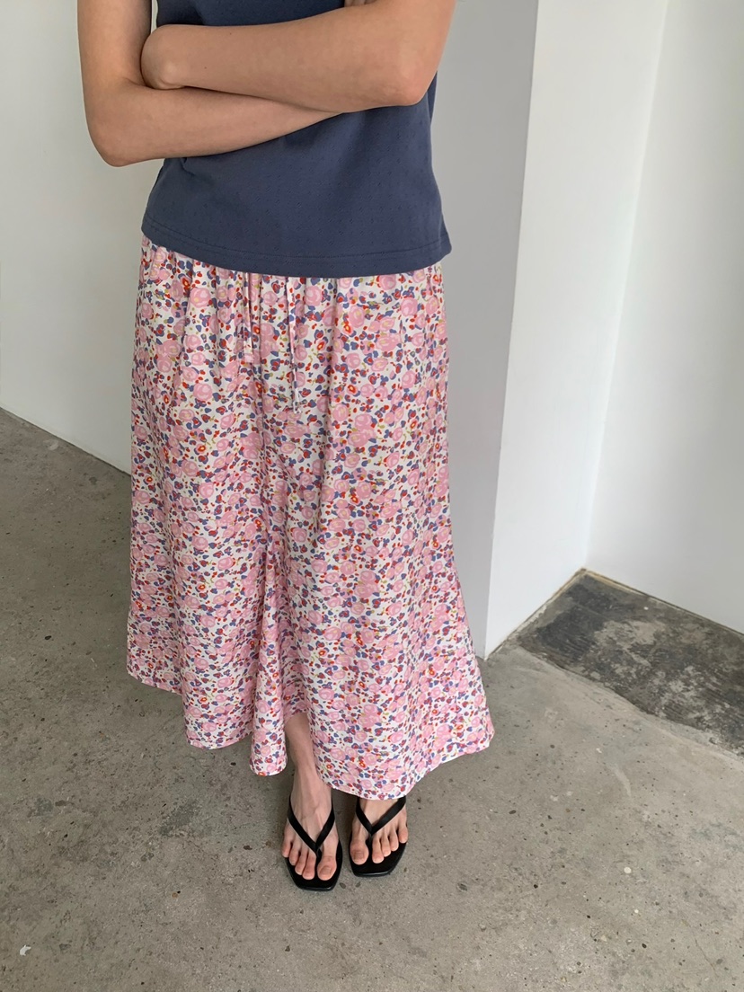 LOVE MY SANTA韓國代購女士新款休閑熱賣26春夏人氣長裙Santa/LOVE MY SANTA長裙圖色1