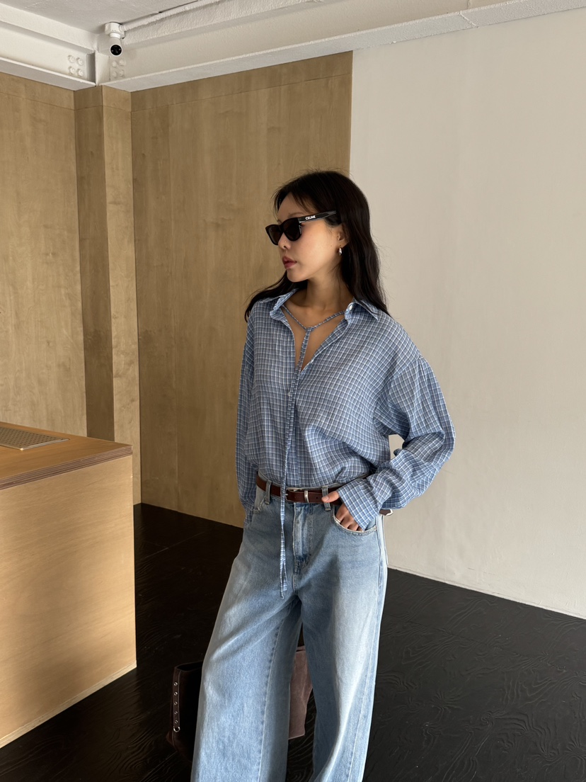 LIMLIMLIM韓國東大門代購女裝新品休閑人氣時尚襯衫蕾絲衫LIM LIM LIM襯衫/蕾絲衫