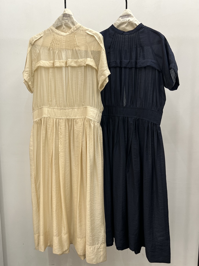 UNANSWERED-MYSTERY/FIFO韓國東大門直郵女士新品休閑連衣裙透視UNANSWERED-MYSTERY/FIFO連衣裙