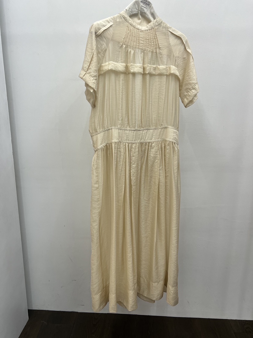 UNANSWERED-MYSTERY/FIFO韓國東大門直郵女士新品休閑連衣裙透視UNANSWERED-MYSTERY/FIFO連衣裙圖色1