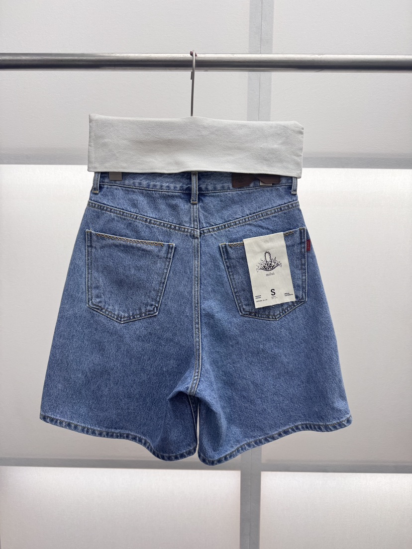 MILUI韓國代購女士新品時尚熱賣26春夏職業休閑真品推薦短褲MILUI短褲