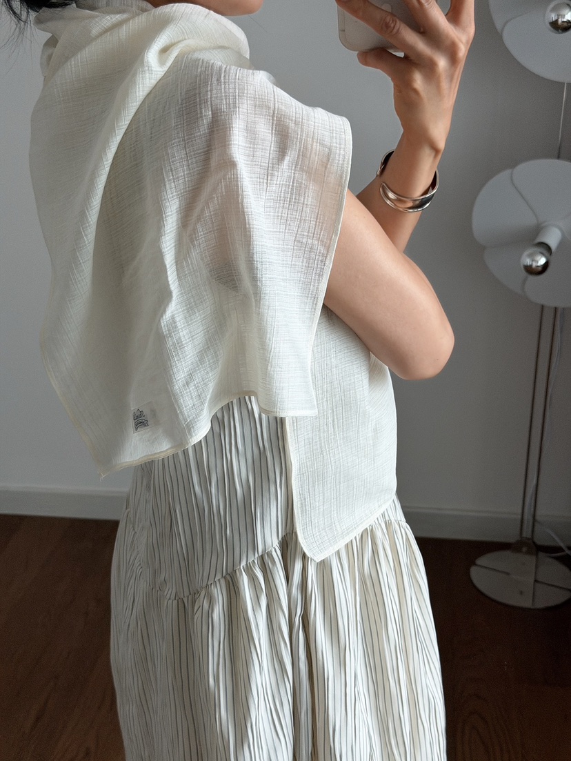 MILUI韓國直郵女裝新品推薦26春夏休閑人氣熱賣圍巾披肩圍巾MILUI圍巾/披肩