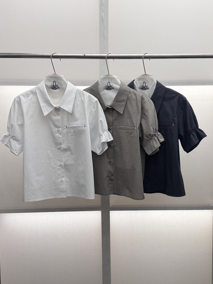 MILUI東大門直郵女裝新品職業休閑真品26春夏推薦襯衫蕾絲衫MILUI襯衫/蕾絲衫