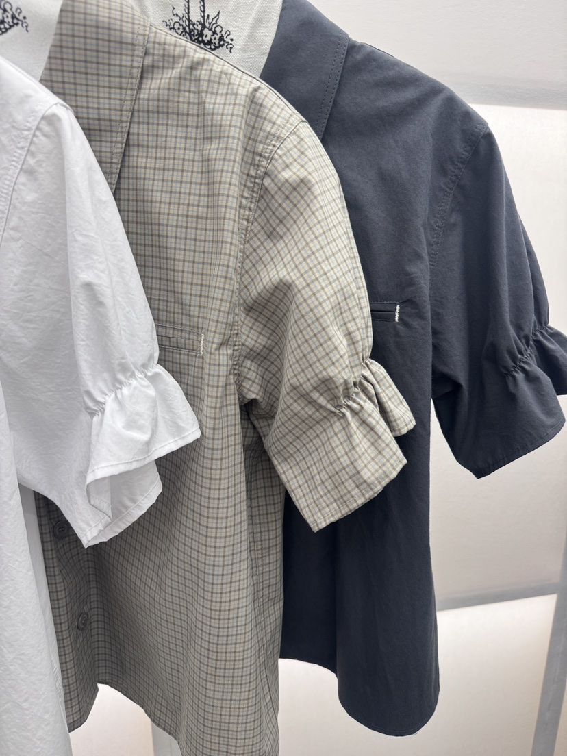 MILUI東大門直郵女裝新品職業休閑真品26春夏推薦襯衫蕾絲衫MILUI襯衫/蕾絲衫