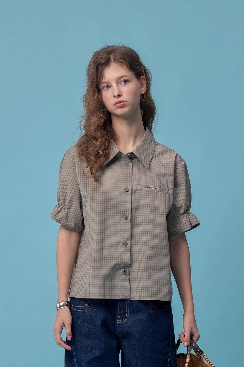 MILUI東大門直郵女裝新品職業休閑真品26春夏推薦襯衫蕾絲衫MILUI襯衫/蕾絲衫