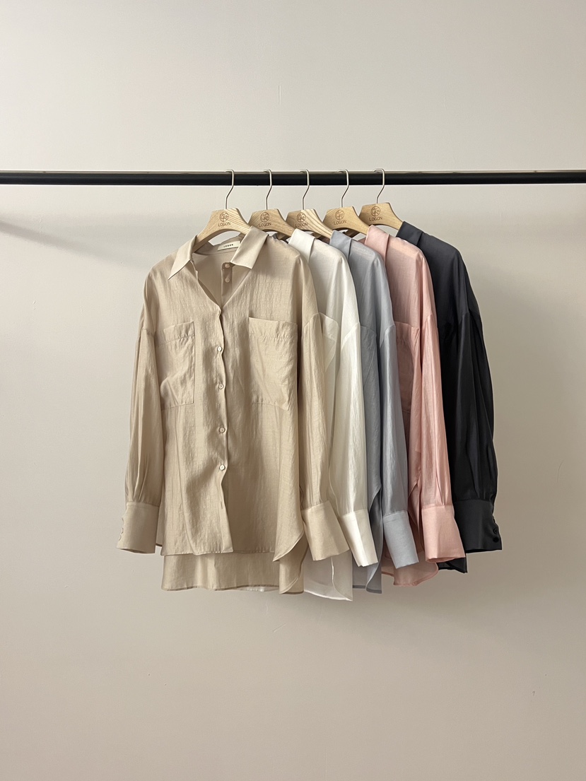 LOGON東大門實拍女士新品真品休閑時尚26春夏熱賣襯衫蕾絲衫LOGON襯衫/蕾絲衫