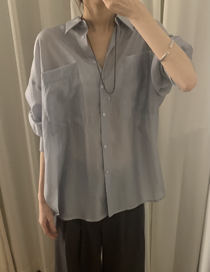 LOGON東大門實拍女士新品真品休閑時尚26春夏熱賣襯衫蕾絲衫LOGON襯衫/蕾絲衫