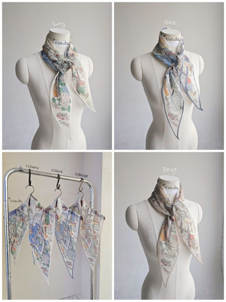 EBADA東大門直郵女裝新款熱賣26春夏推薦休閑人氣圍巾披肩EBADA圍巾/披肩