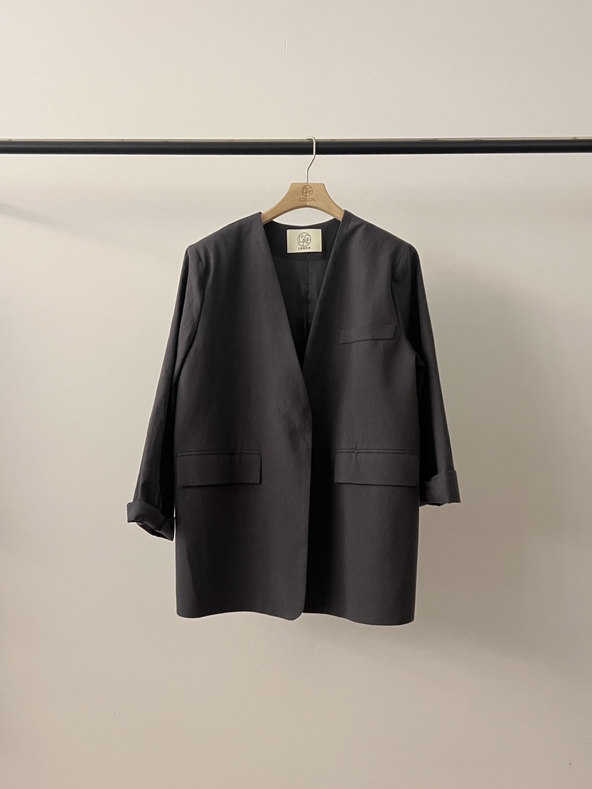 LOGON東大門直郵女裝新款真品26春夏時尚職業熱賣休閑夾克LOGON夾克圖色2