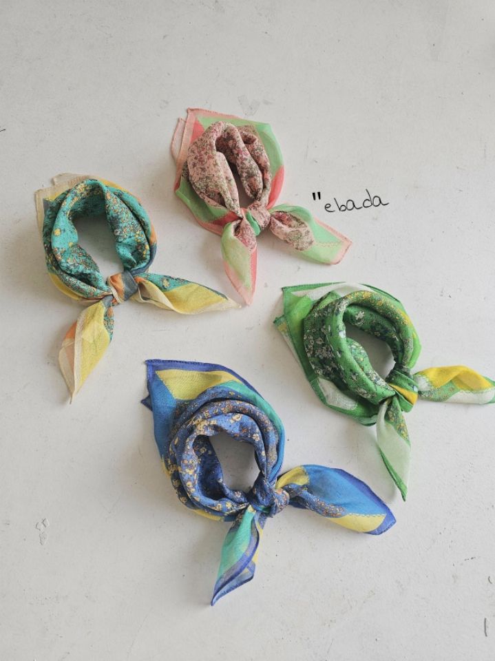 EBADA東大門代購女士新品熱賣休閑推薦真品圍巾披肩小花棉EBADA圍巾/披肩